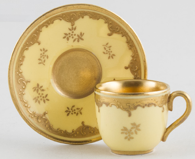 Miniature Cup and Saucer c1910